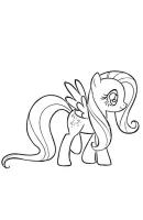 My little pony kleurplaat 5